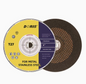 CENTER-DEPRESSED GRINDING WHEEL